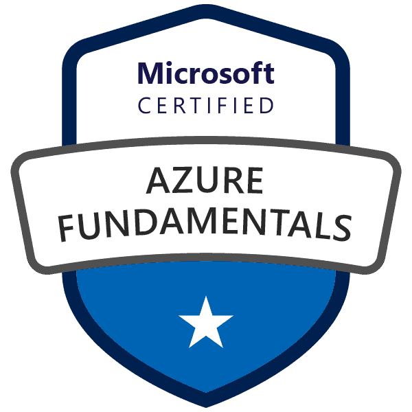 Microsoft Azure Fundamentals AZ-900 Logo